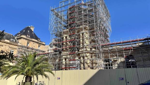 Paris : Layher au coeur de la restauration du Palais du Luxembourg