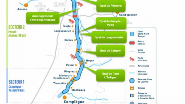 Canal Seine Nord Europe, les marchés de compensation environnementale attibués