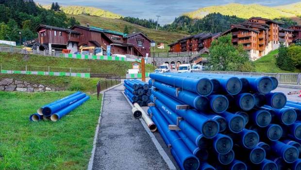 À Valmorel, le défi sous la montagne