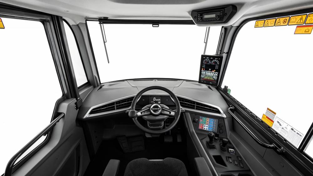 Un écran XXL pour la nouvelle cabine des TA Develon