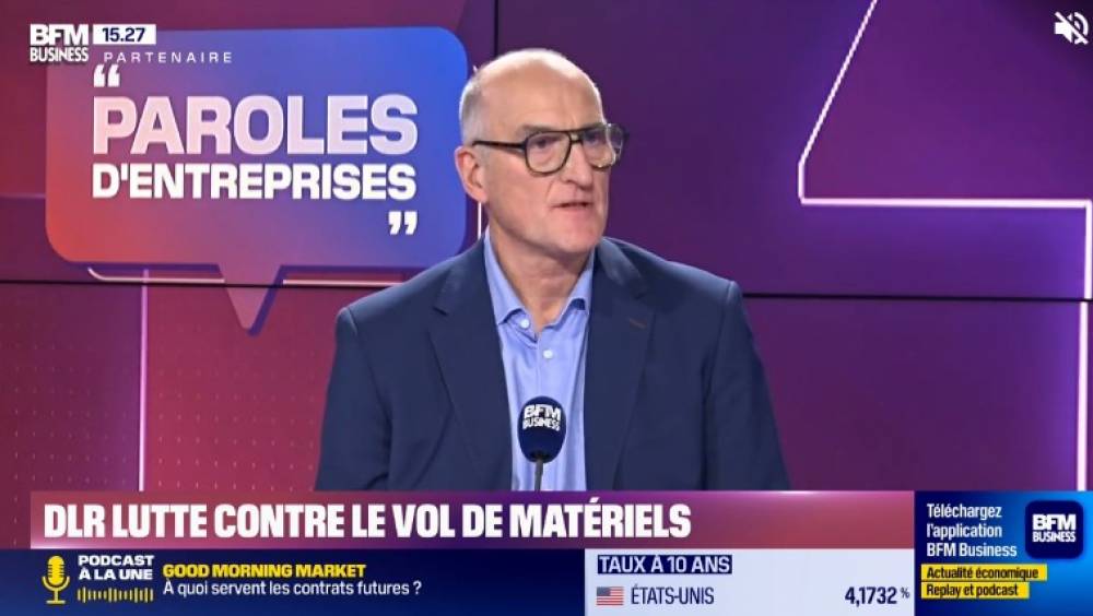 Joël Fruchart du DLR sur BFM pour parler du vol de matériels TP et de manutention