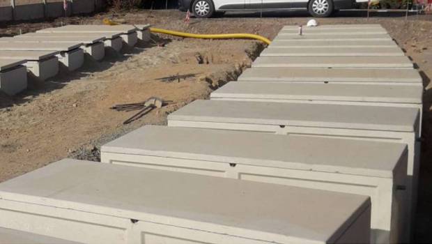 Bonna Sabla propose un caveau monobloc 2 places certifié NF avec système d’épuration intégré