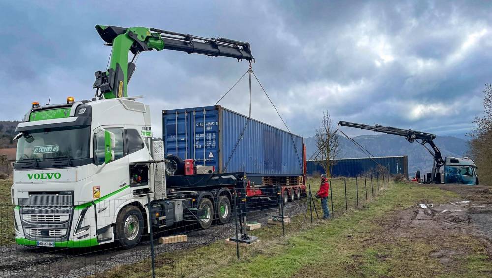 Transports Rachet renforce son pôle d'expertise levage avec une Palfinger PK 580 TEC