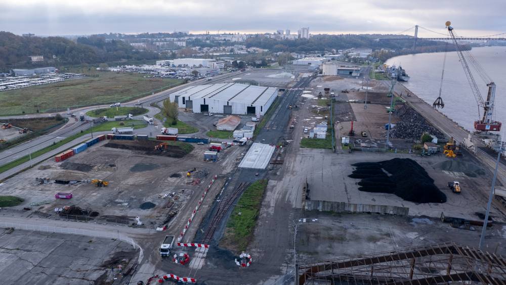 Spie batignolles met sur les bons rails la métamorphose du Grand Port de Bordeaux