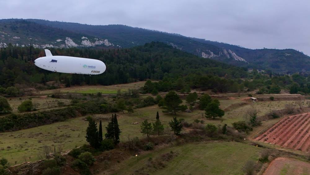 Teréga expérimente une solution décarbonée de surveillance des canalisations de gaz par ballon dirigeable HyLight