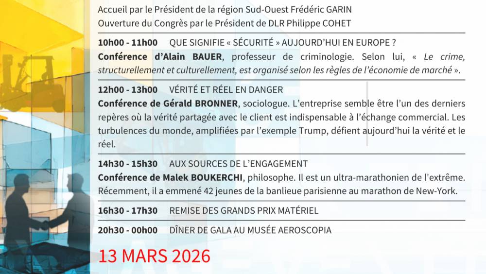 La Ville Rose accueille le 61e congrès DLR, du 12 au 13 mars