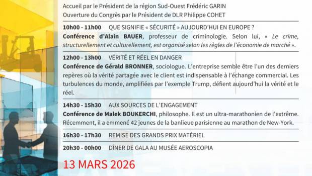 La Ville Rose accueille le 61e congrès DLR, du 12 au 13 mars
