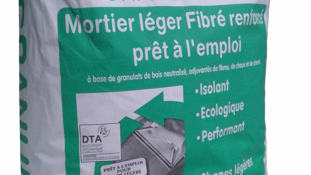Rector dévoile sa nouvelle chape légère isolante biosourcée