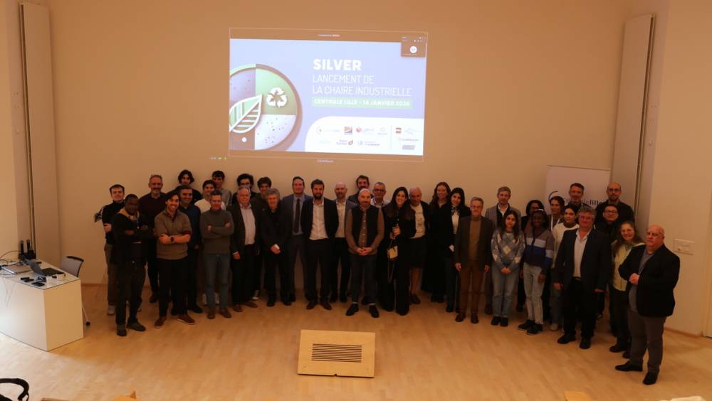 Lancement de la chaire industrielle Silver pour la conception de ciments très bas carbone