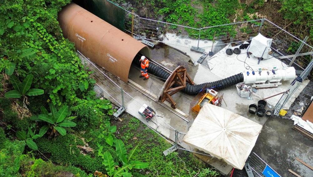 À Saint-Joseph, sur l’Île de la Réunion, Sade sécurise un captage stratégique  