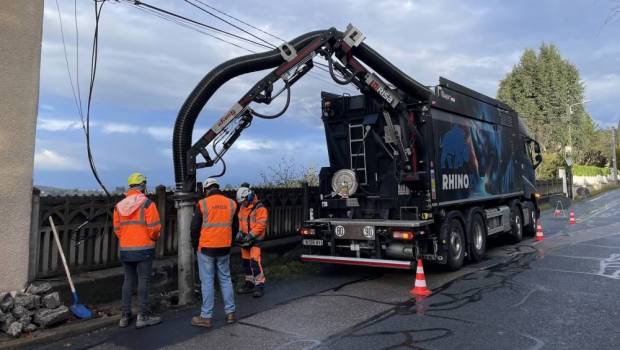 La force du Rhino pour un terrassement en douceur