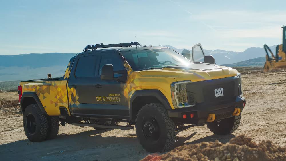 Caterpillar présente enfin son pick-up !