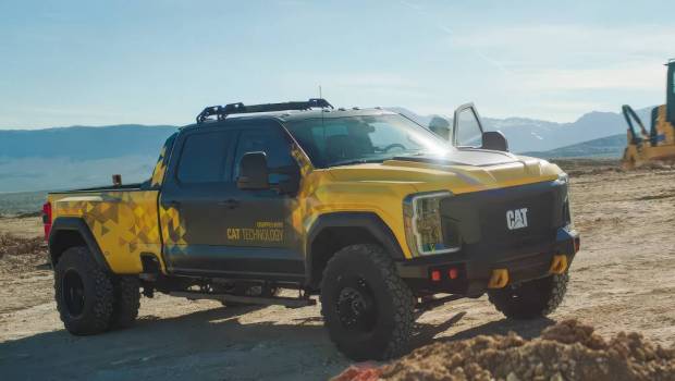 Caterpillar présente enfin son pick-up !
