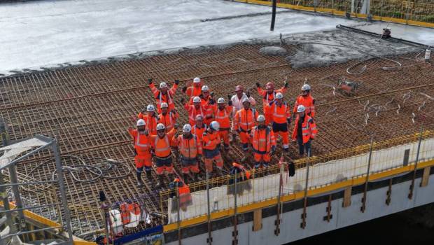 A69 : fin des grands ouvrages, place aux chaussées et des équipements