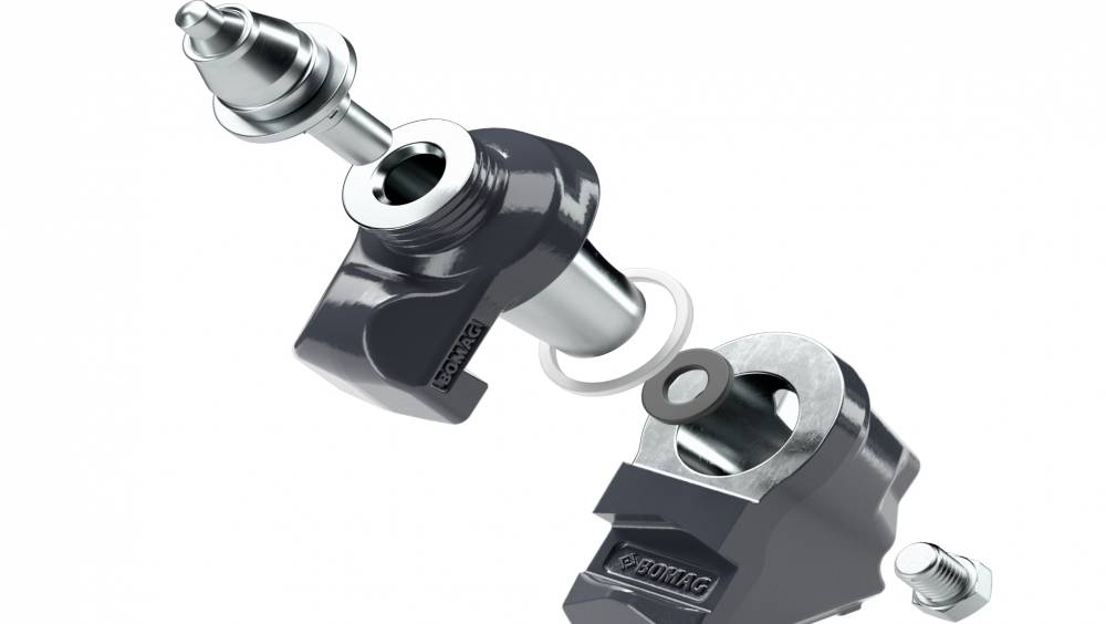 Nouveau porte dent pour recycleur Bomag