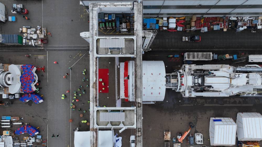 Lyon-Turin : un tunnelier géant prêt à forer sous les Alpes
