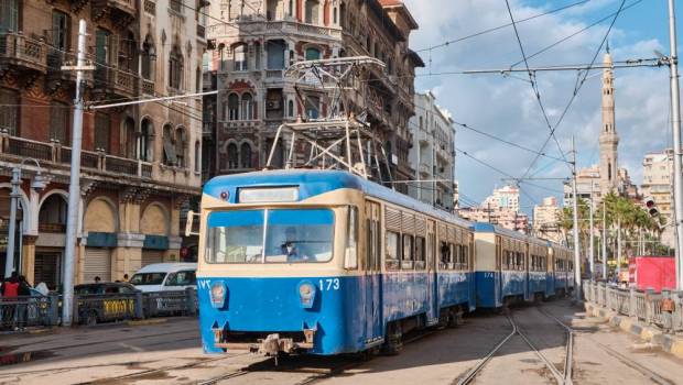 ETF sélectionné pour réhabiliter le « tram bleu » historique à Alexandrie en Égypte