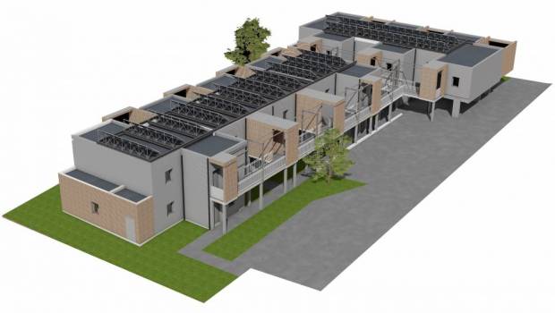 Louverné : Deschamps mise sur le modulaire pour un programme de 12 logements