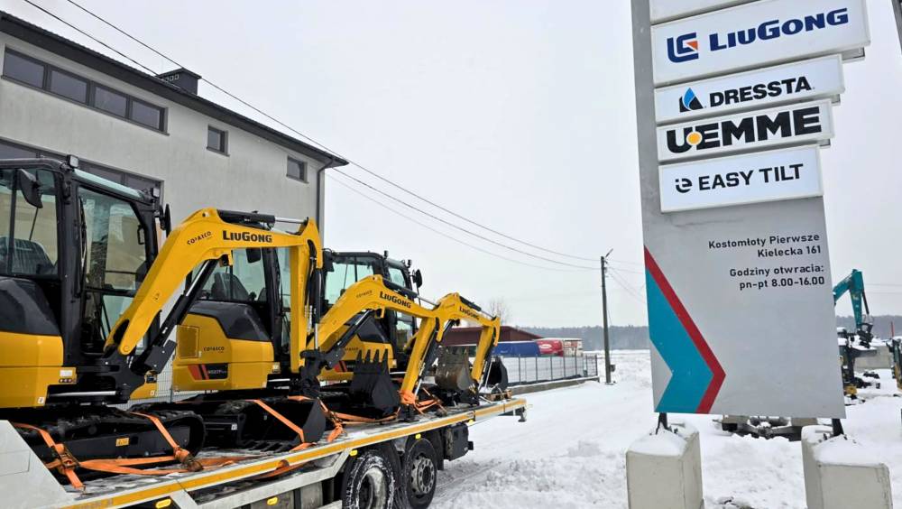 Koparco, distributeur des gammes compactes de LiuGong en Pologne