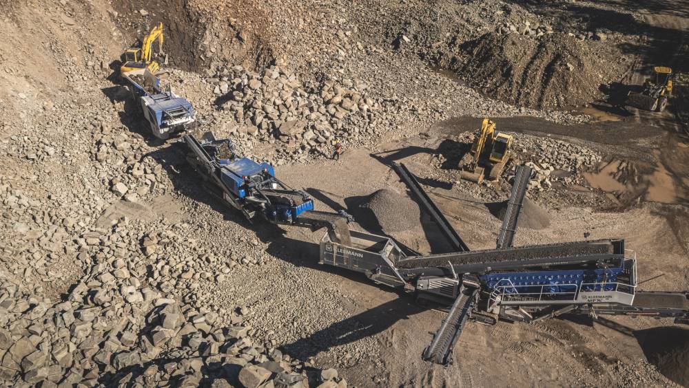 Wirtgen Group associe concassage et production d'enrobés mobiles au Brésil