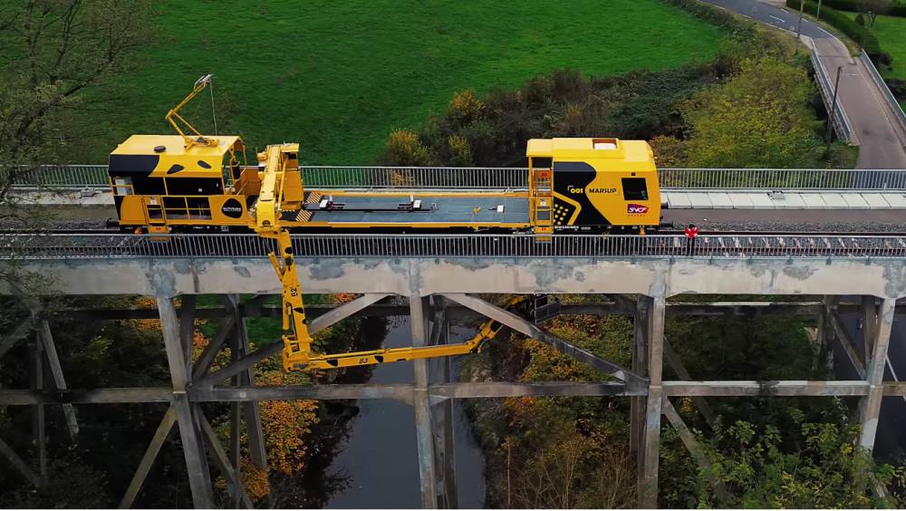 Novium a livré à SNCF Réseau un 3e Marsup, son engin pour inspecter les ponts et autres ouvrages d’art