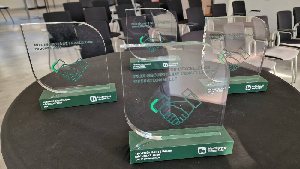 Heidelberg Materials : Première édition des Trophées Partenaires Sécurité