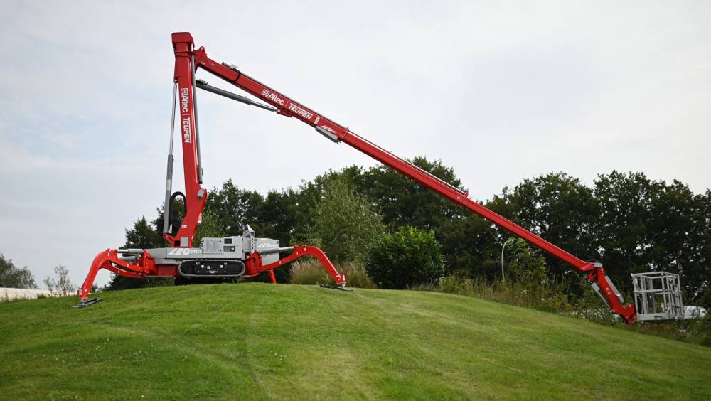 Teupen, la nacelle araignée toujours plus polyvalente