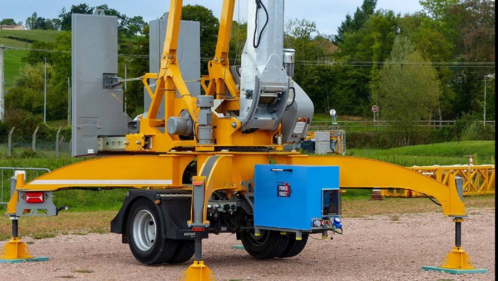 Powerpack pour grue à tour à montage automatisé Potain
