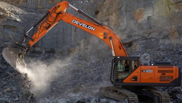 Au tour des grosses pour les nouvelles pelles Develon