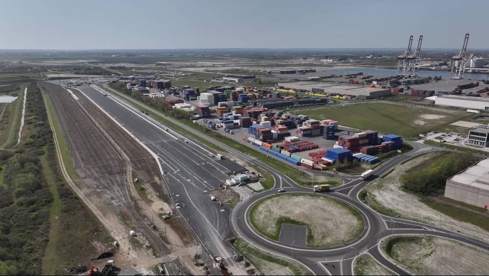 [Reportage] A Dunkerque, une nouvelle plateforme multimodale sort de terre pour le fret combiné