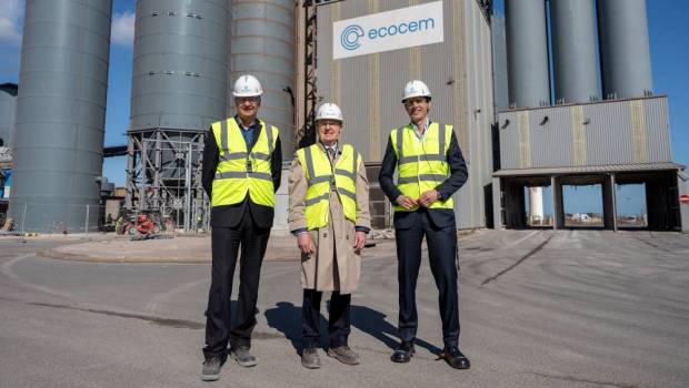 Le Commissaire Européen Wopke Hoekstra en visite chez Ecocem
