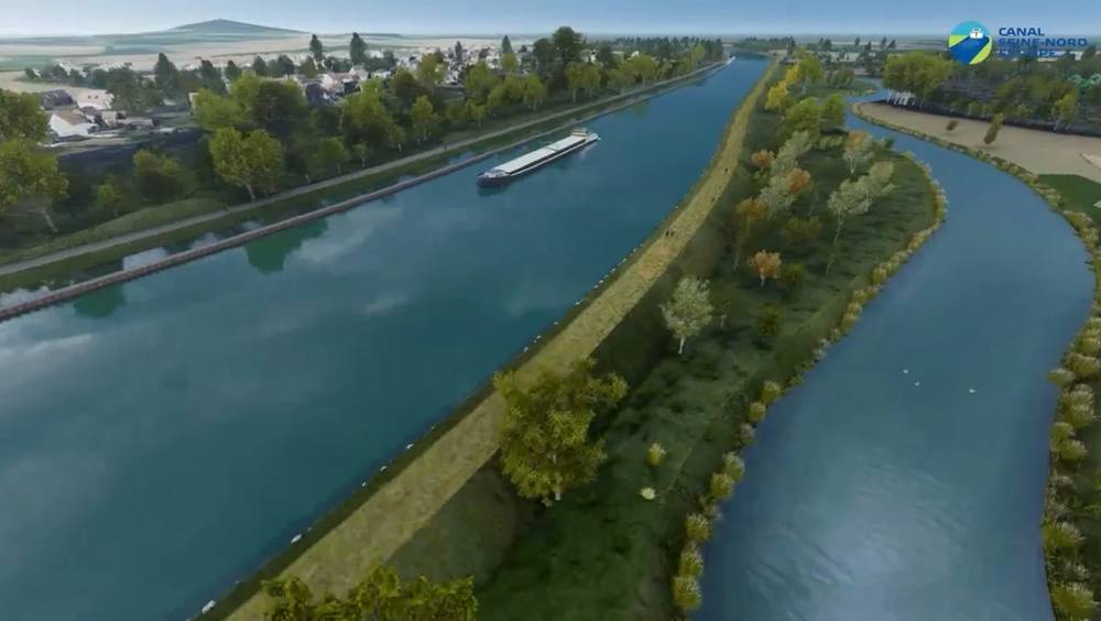 Le 1er lot des terrassements de masse du Canal Seine-Nord Europe remporté par Spie batignolles