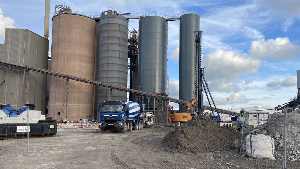 Dunkerque : le chantier de l’unité de production ACT d’Ecocem avance !