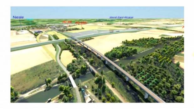 Eiffage remporte un ouvrage de rétablissement SNCF sur le Canal Seine Nord Europe