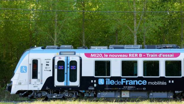 Premier roulage pour les futures rames du RER B