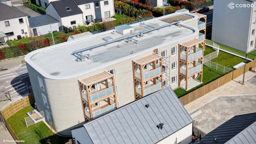 Bezannes : le plus grand immeuble d’appartements imprimé en 3D d’Europe est achevé