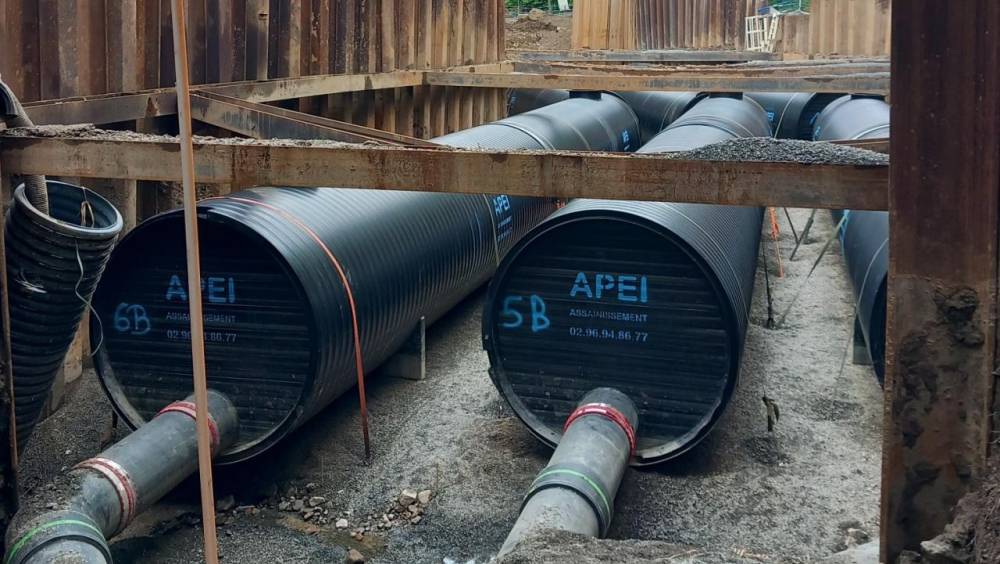 Vallée de Gouédic : un chantier souterrain hors normes pour réguler les eaux pluviales