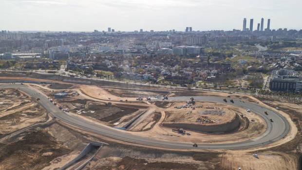 Eiffage boucle son 1ᵉʳ circuit de F1 à Madrid, un chantier à 200 M€