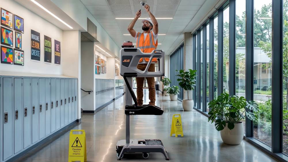 De la petite hauteur sécurisée chez JLG