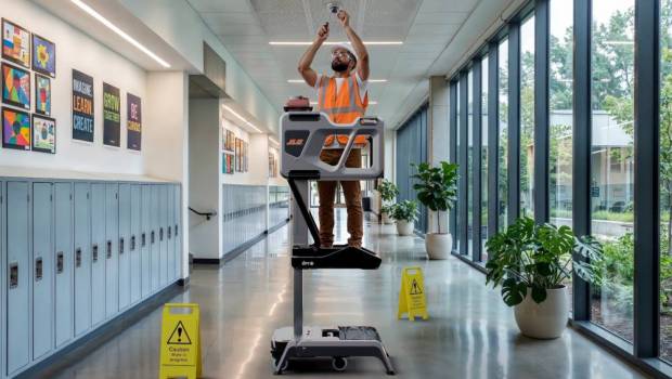 De la petite hauteur sécurisée chez JLG