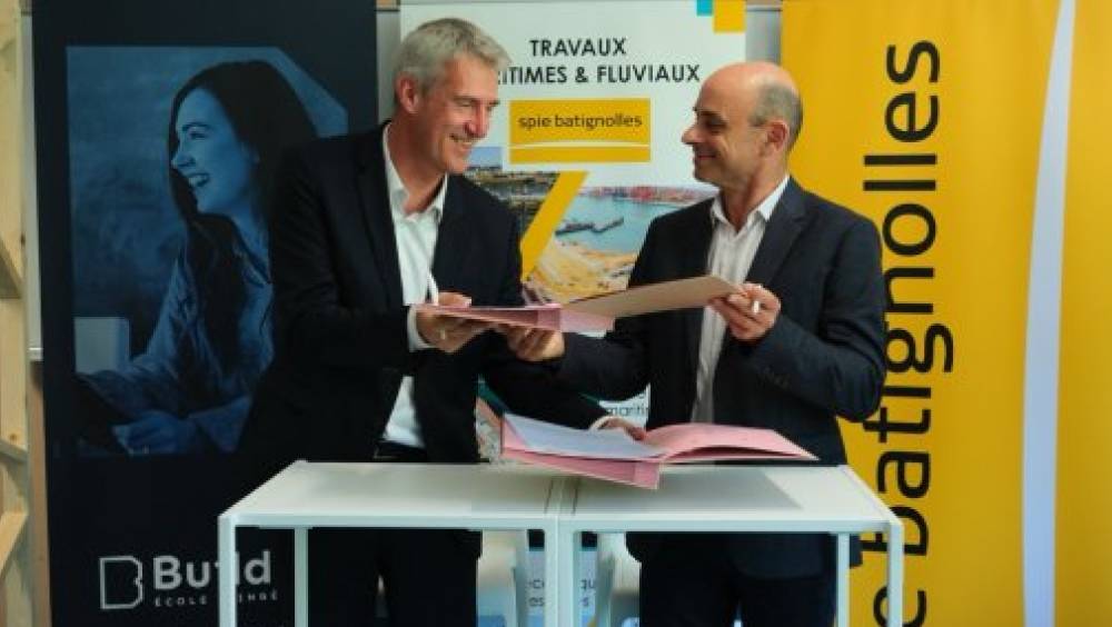 Spie Batignolles ETPO et Builders École d’Ingénieurs renouvellent  leur Chaire « Travaux Spéciaux » pour trois ans