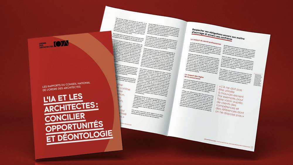 IA : le Conseil national de l’Ordre des architectes publie un cadre déontologique