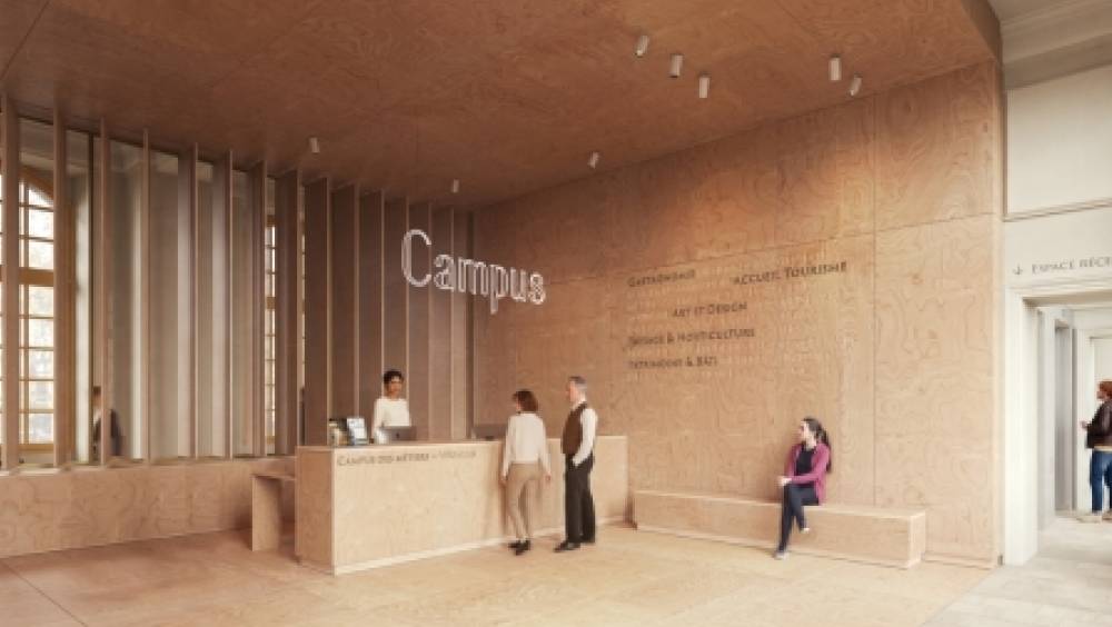Campus Versailles : 3 000 m² supplémentaires dédiés aux métiers de l'artisanat et savoir-faire d'excellence