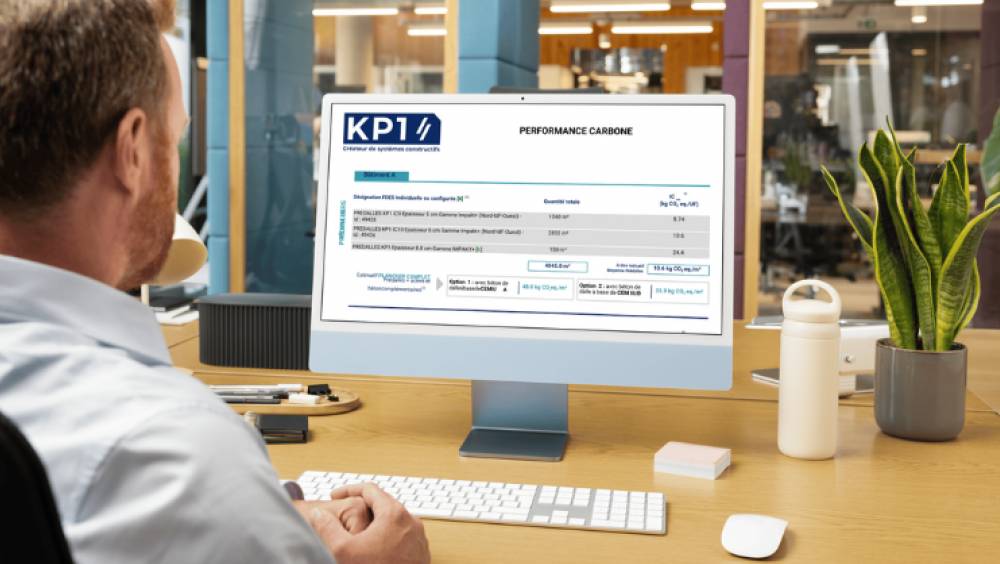 Un nouveau configurateur carbone KP1 certifié pour intégrer l’empreinte environnementale