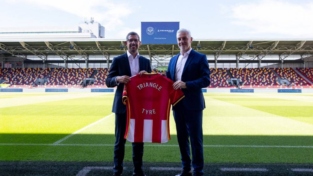 Triangle Tire, sponsor du club anglais de Premier League Brentford FC