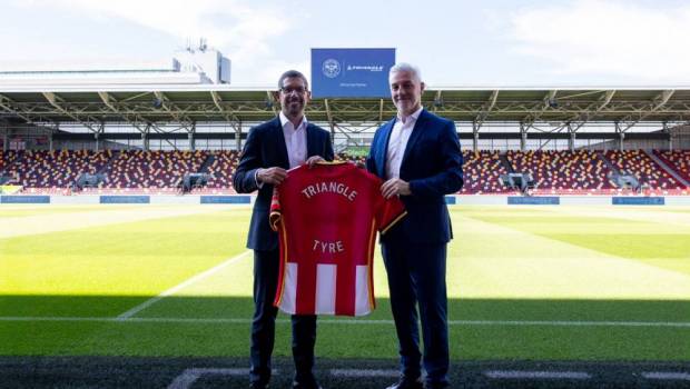 Triangle Tire, sponsor du club anglais de Premier League Brentford FC