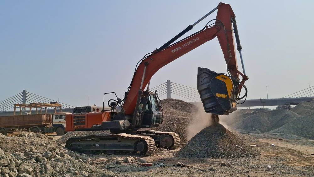 Inde, Australie : comment recycler des milliers de tonnes de béton grâce à MB Crusher