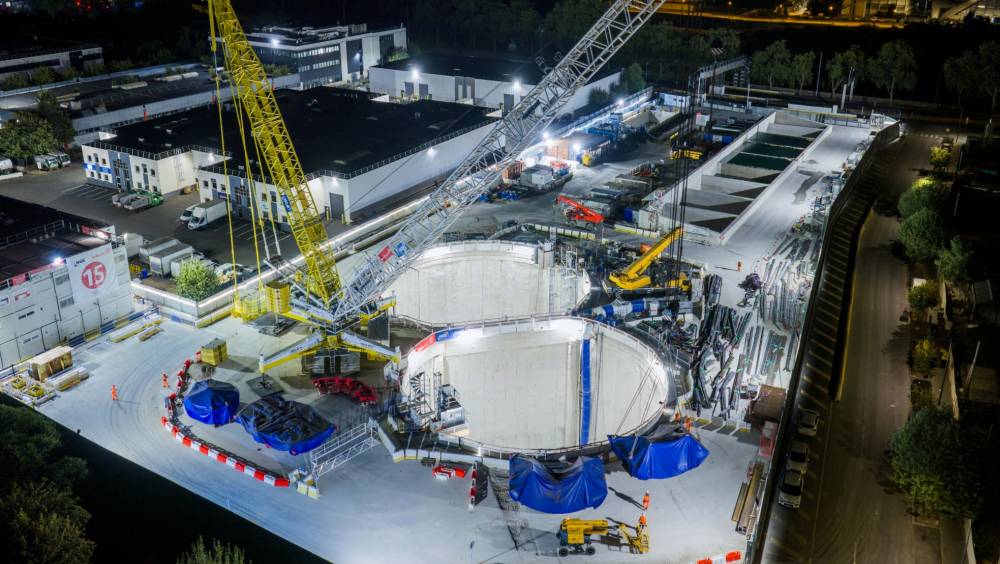 Ligne 15 Ouest : des coûts et émissions de CO₂ réduits grâce à un tunnelier reconditionné