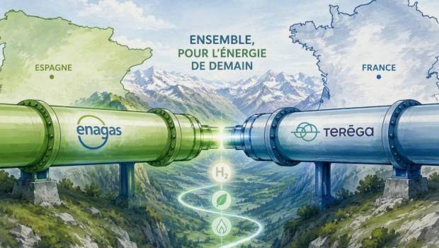 Enagás et Teréga renforcent leur alliance autour de l'hydrogène et des infrastructures bas carbone