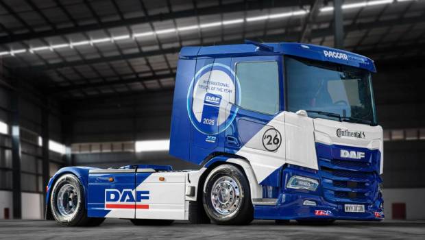 Quand l’héritage du DAF Race Truck rencontre le transport durable